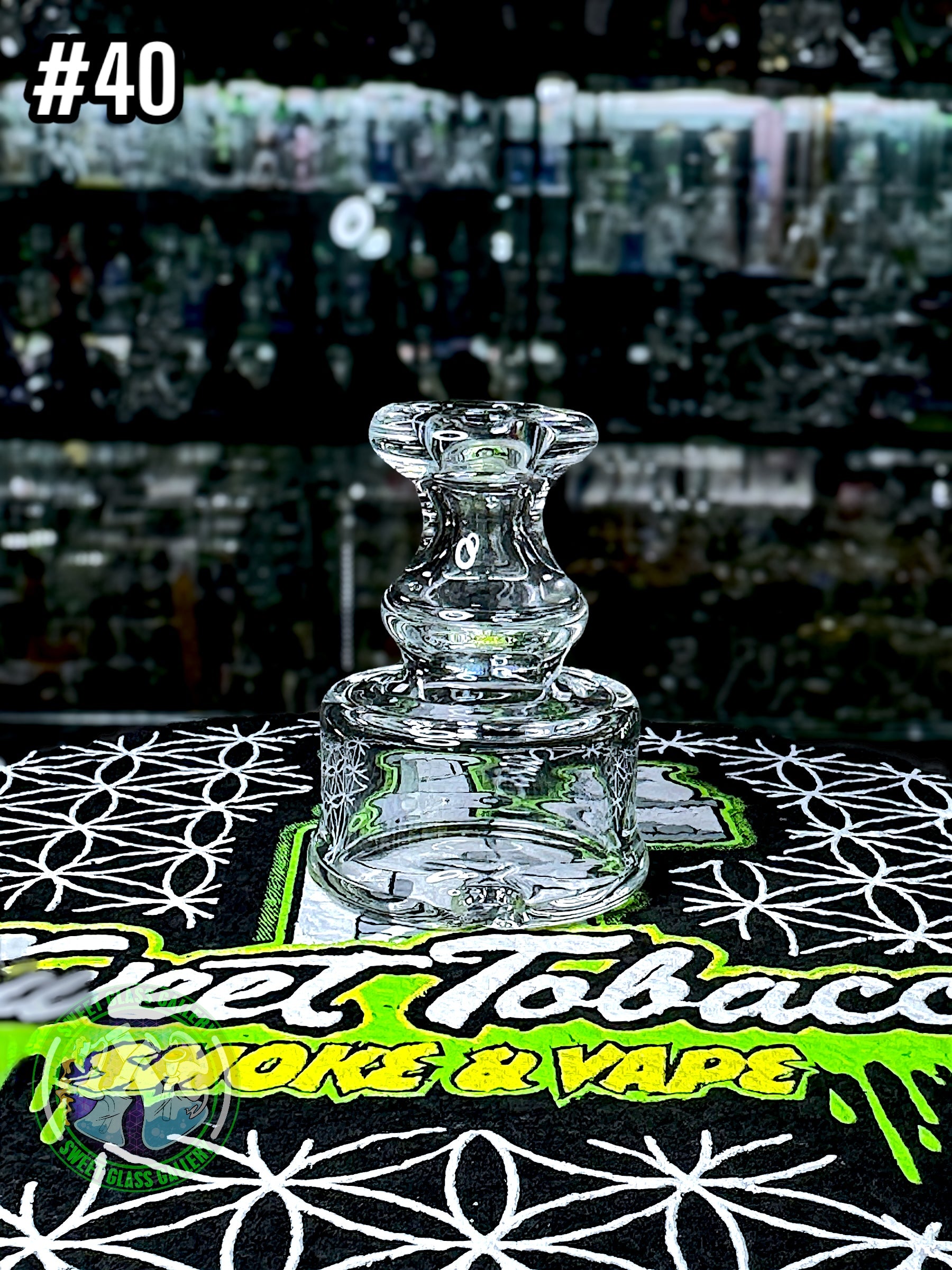 Evol Glass - Attachment #40 - Puffco Peak (Clear)