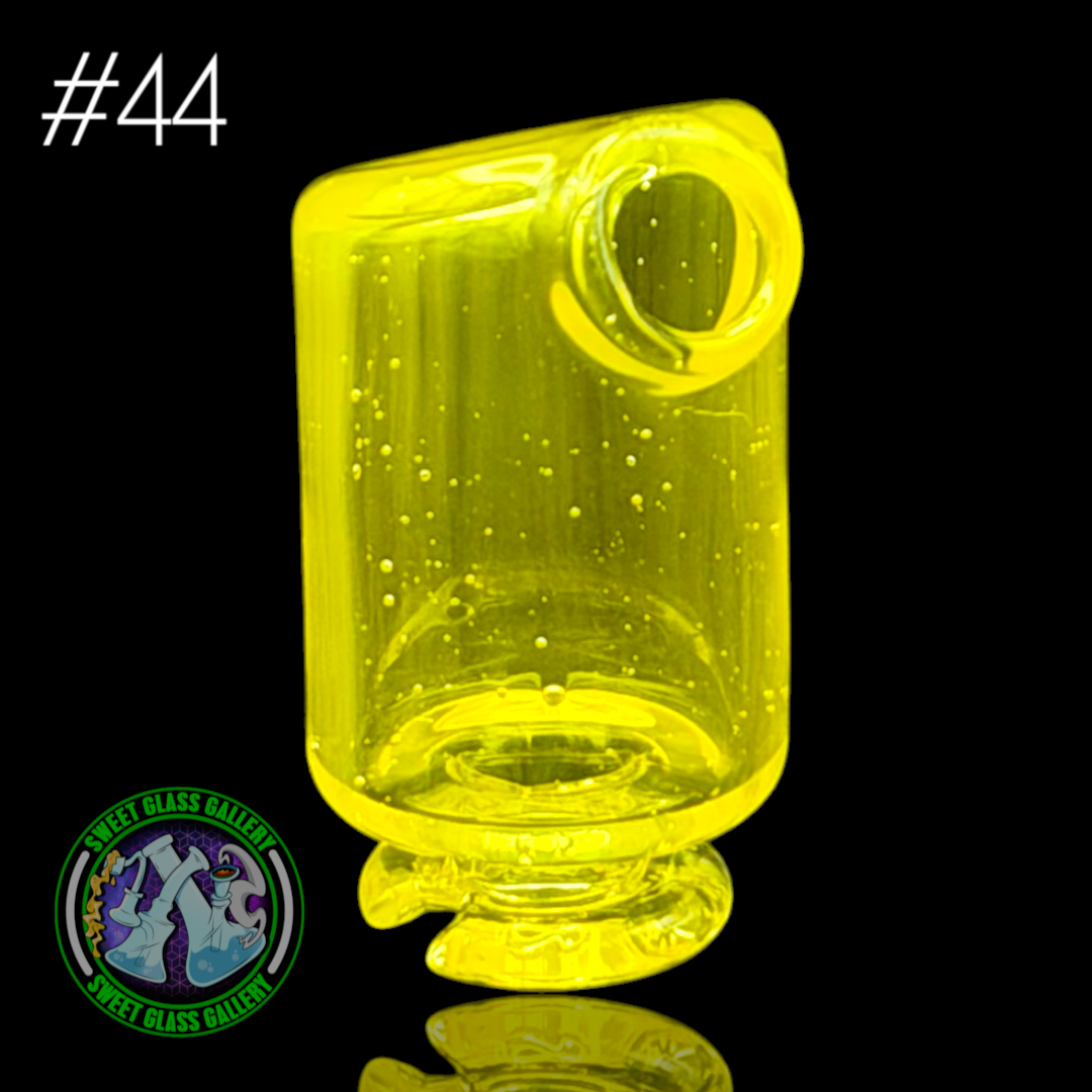 Kizmit Glass - Puffco Pivot Top #44 - Citrus (CFL)