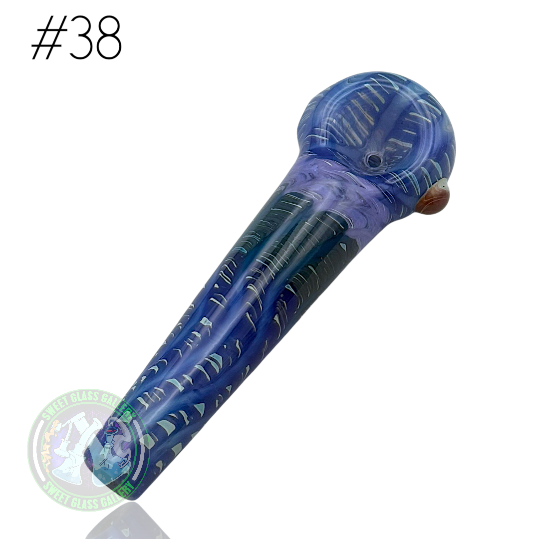 Daniel's Glass Art - Dry Pipe #38