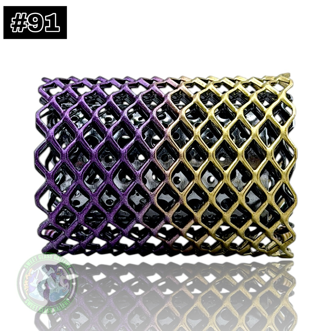 Mamba Guardzz - Heat Cage #91 - Blazer GT8000 Guard (Metallic Gold & Purple)
