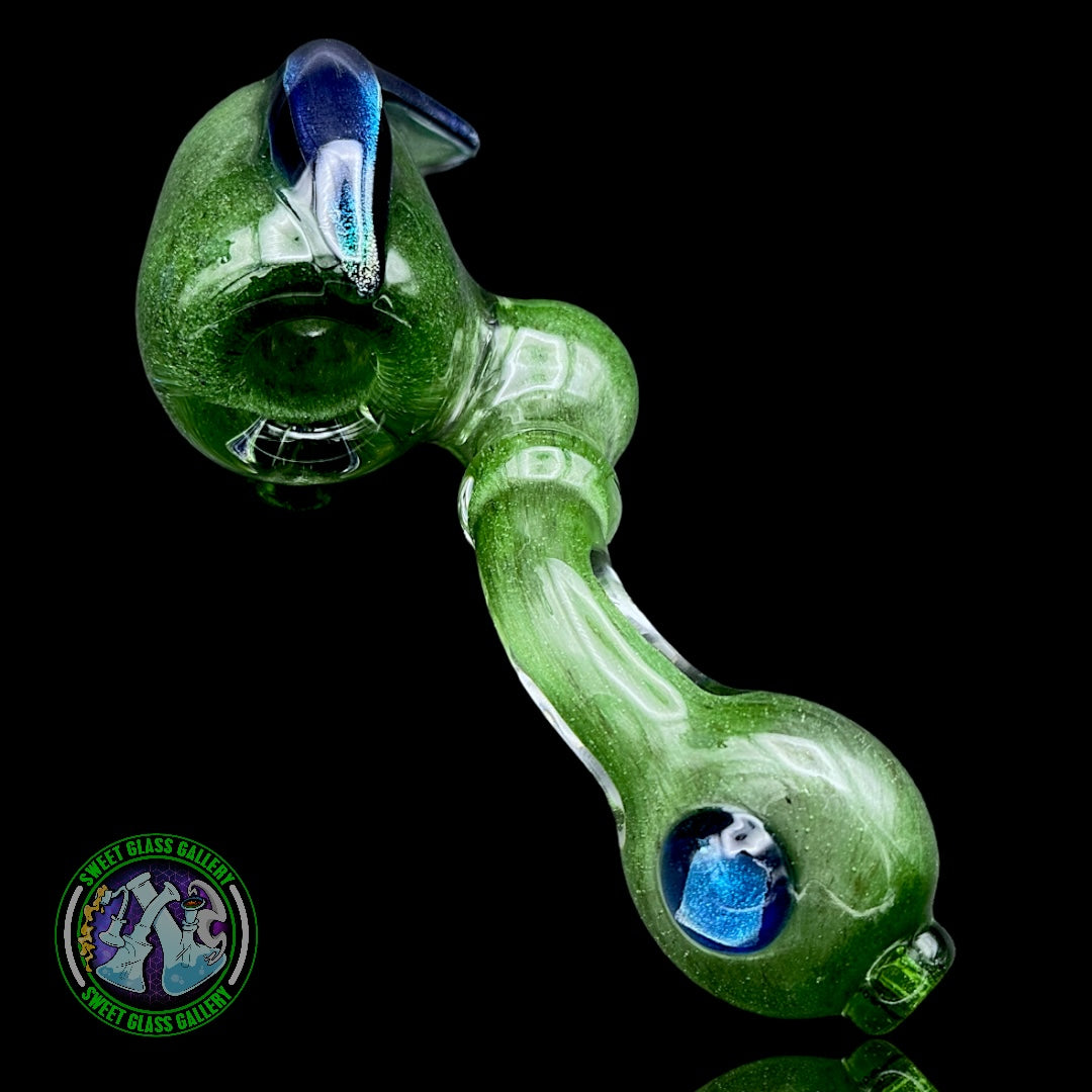 Glass Act Glassworx - Opal Encased Dichro Sherlock Dry Pipe