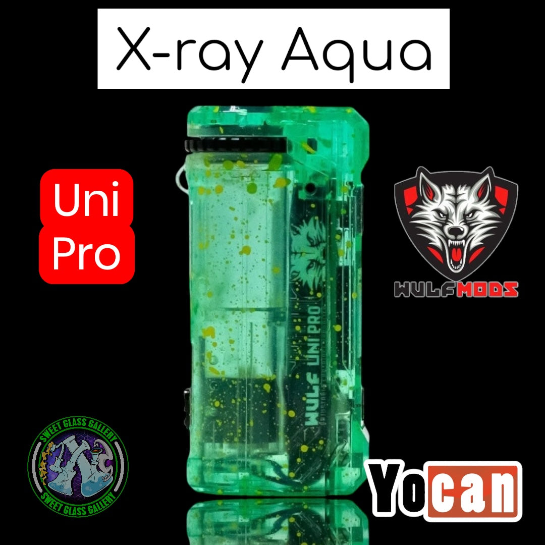 Yocan - Uni Pro 510 Cartridge Battery - Wulf Mods X-ray Aqua