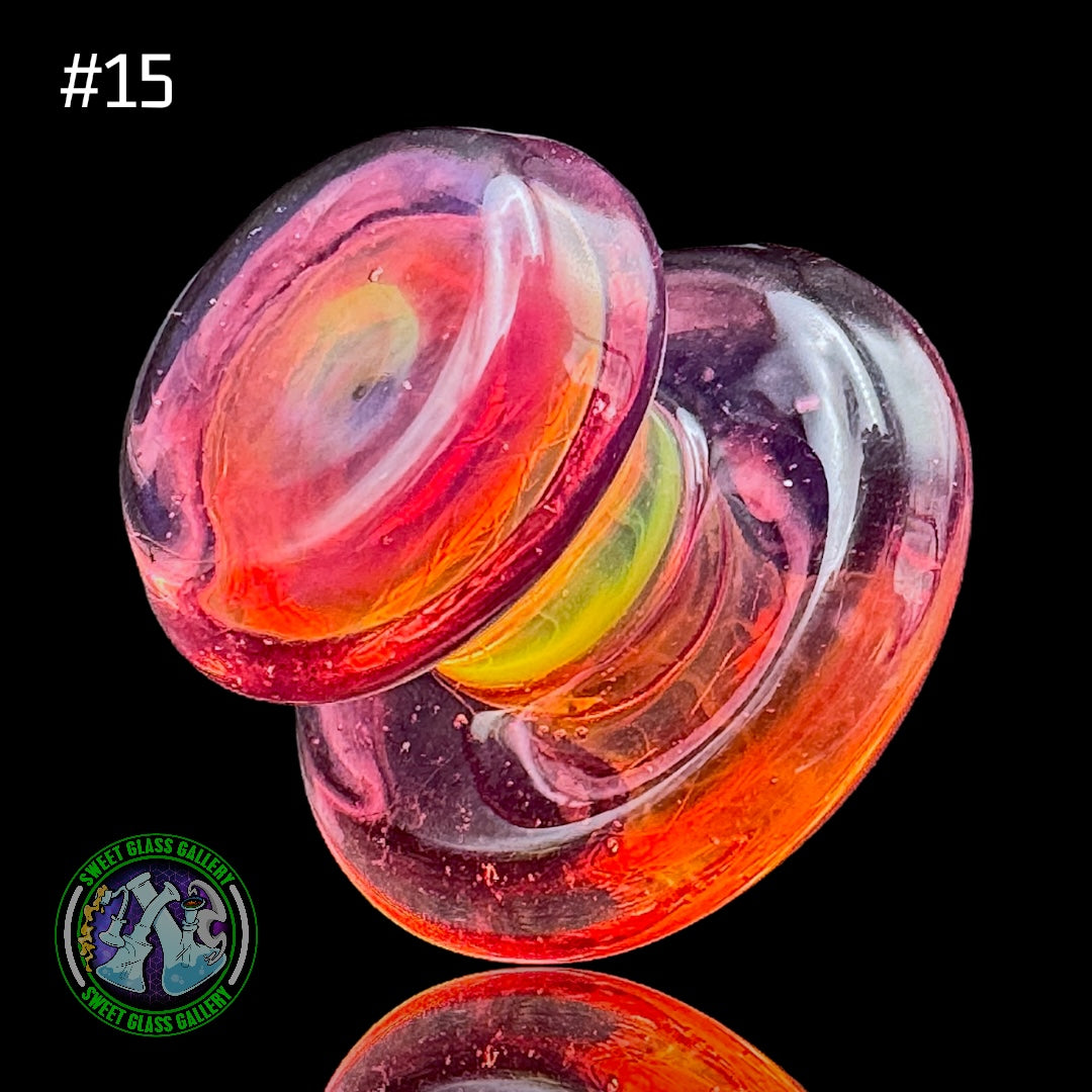 Camp Fire Quartz - Control Tower Cap #15 - Pink Cloud & Slyme