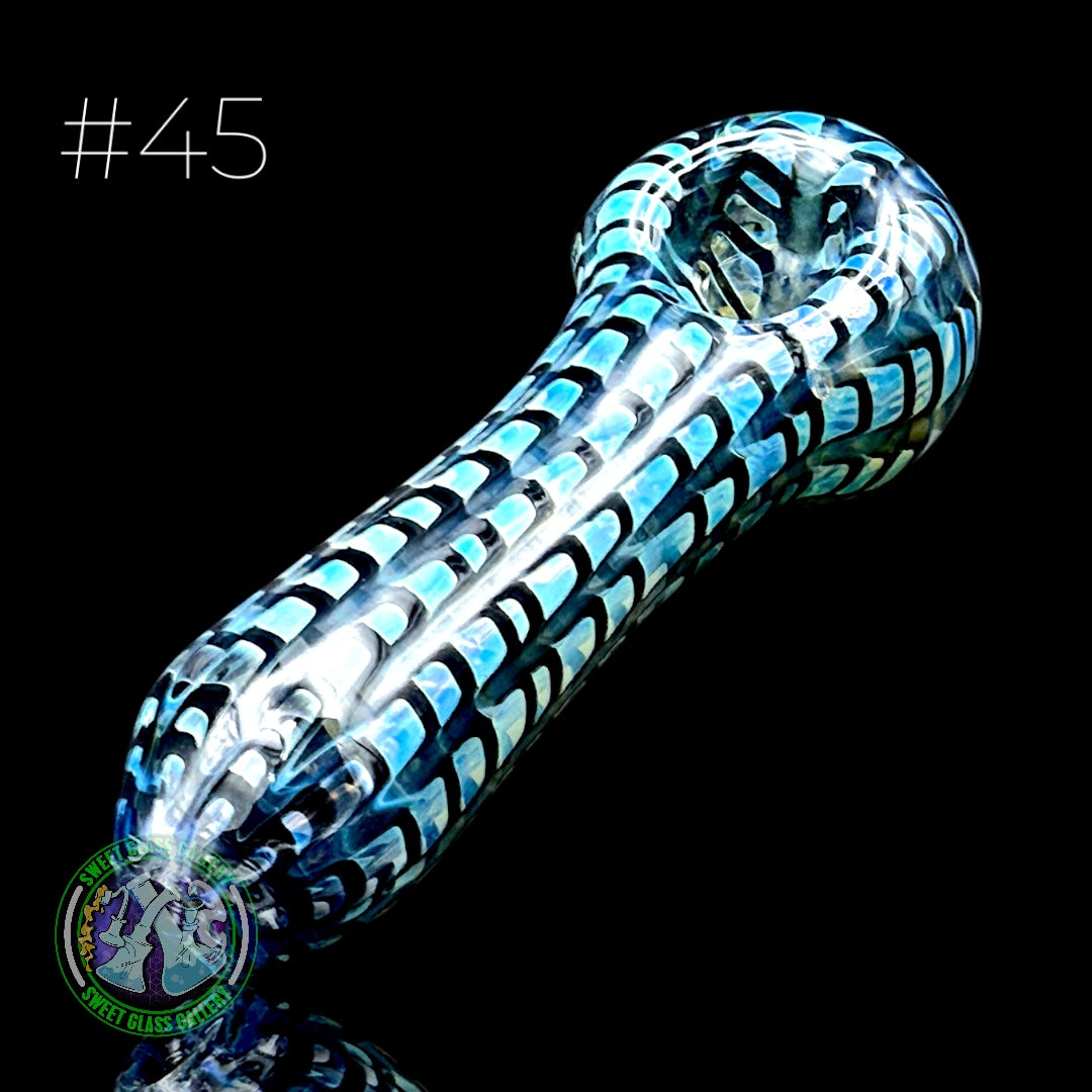 Daniel's Glass Art - Dry Pipe #45 - Wrap & Rake