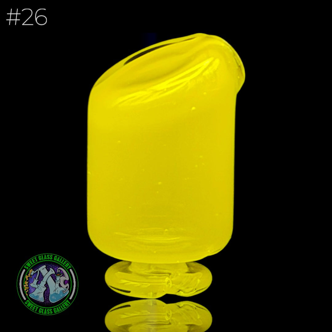 Kizmit Glass - Pivot Top #26 (Chartreuse)