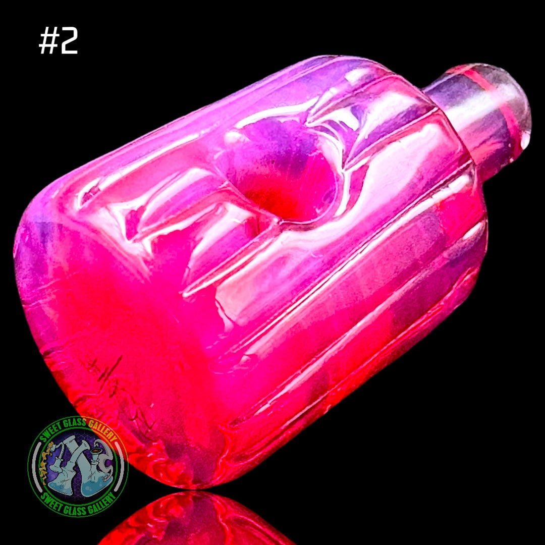 Rone Glass - Pendant #2 - Spray Tip (Telemagenta)