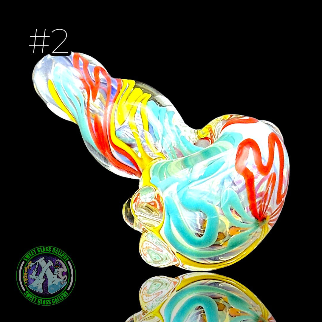 Ben’s Glass Art - Dry Pipe #2 - Inside Out Tech