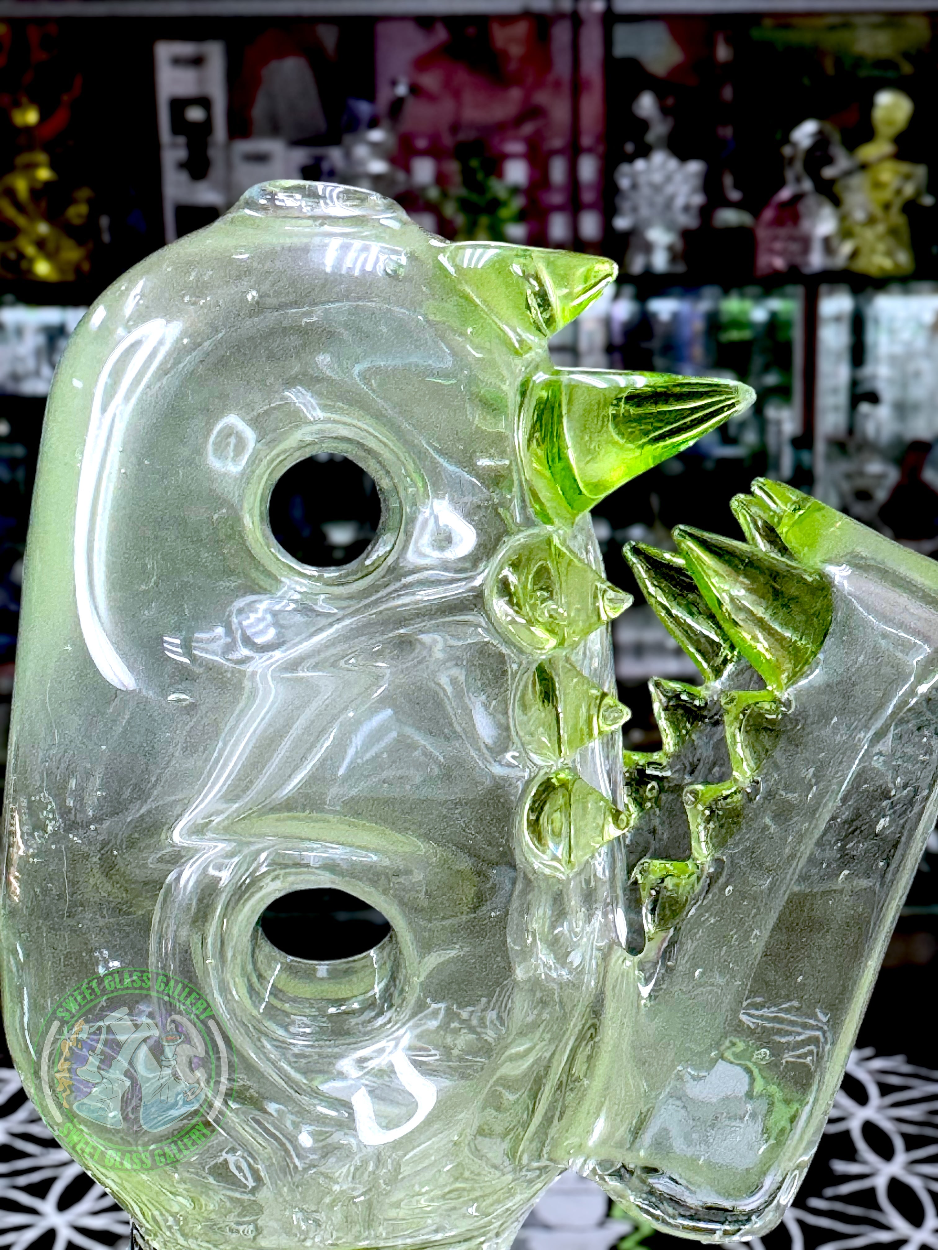 Enuff Glass - Dino Puffco Attachment #2