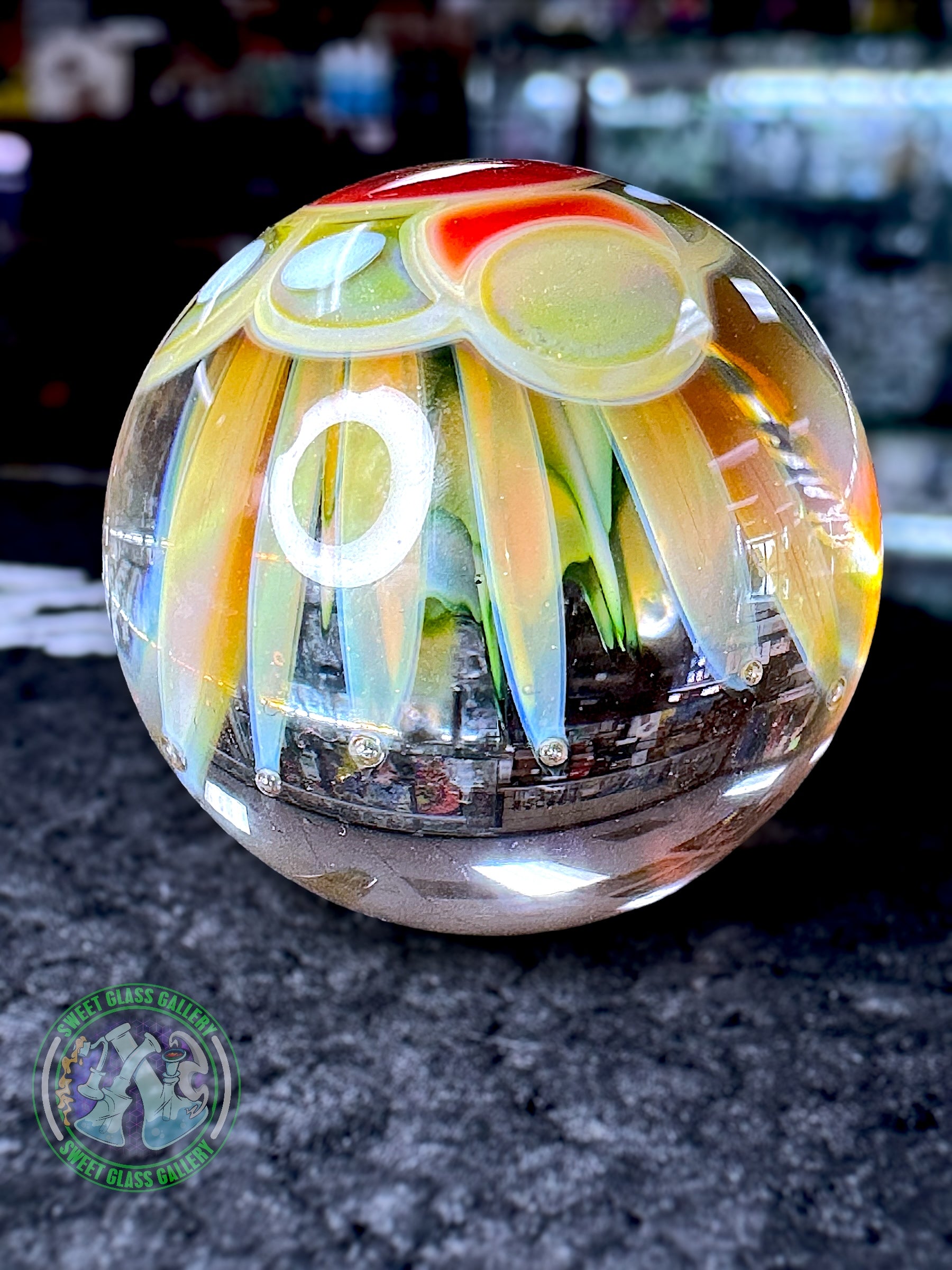 Dew Glass - Marble #4