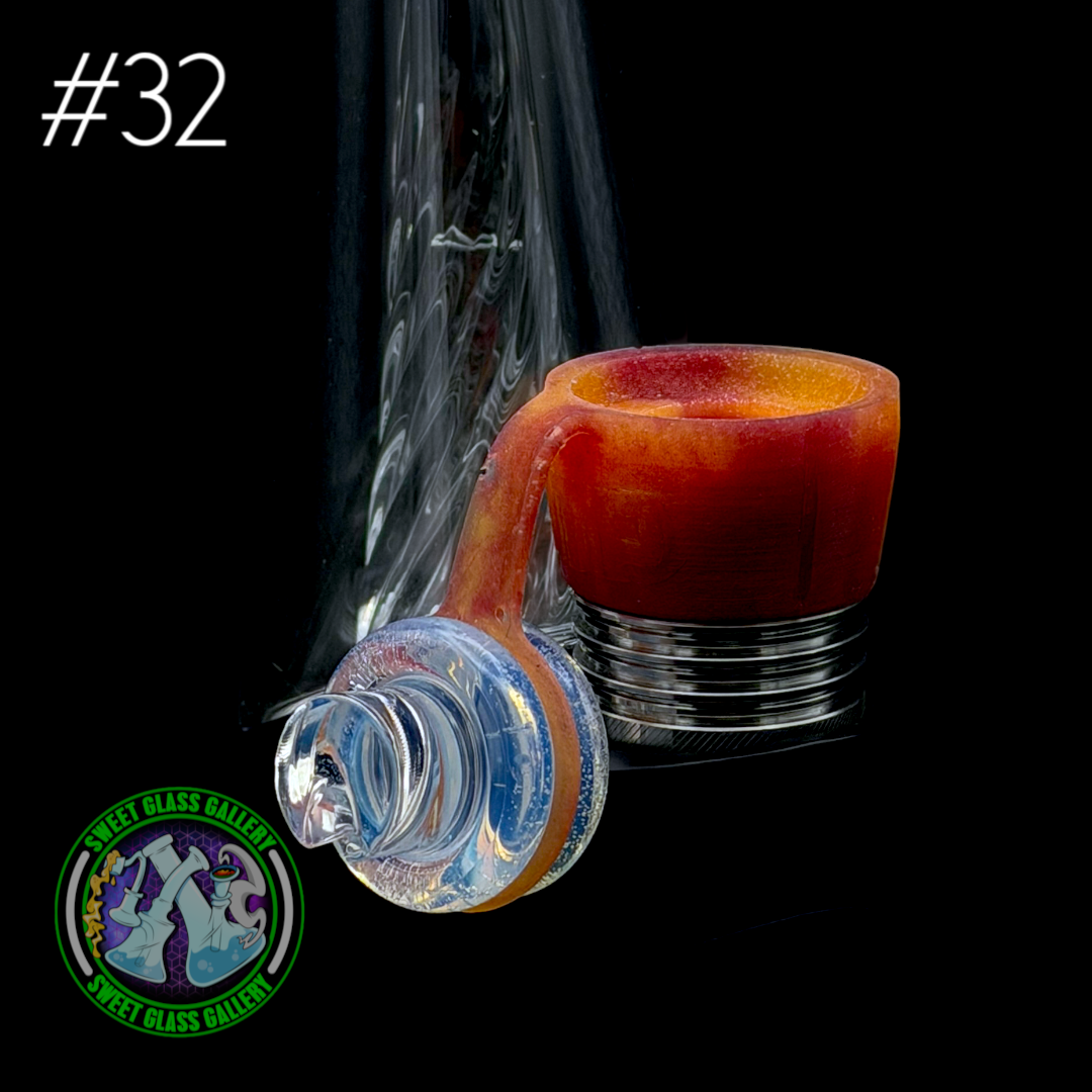 One Trick Pony - Rockulus Tether #32 - Puffco Peak Pro 3DXL - Red/Orange