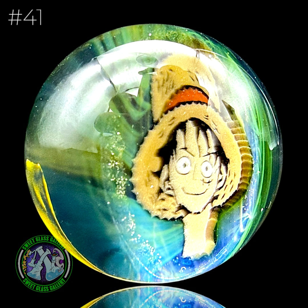 Keys Glass - Marble #41 (Luffy - One Piece)
