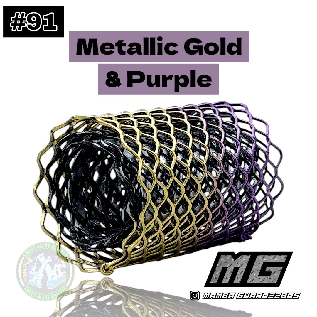 Mamba Guardzz - Heat Cage #91 - Blazer GT8000 Guard (Metallic Gold & Purple)
