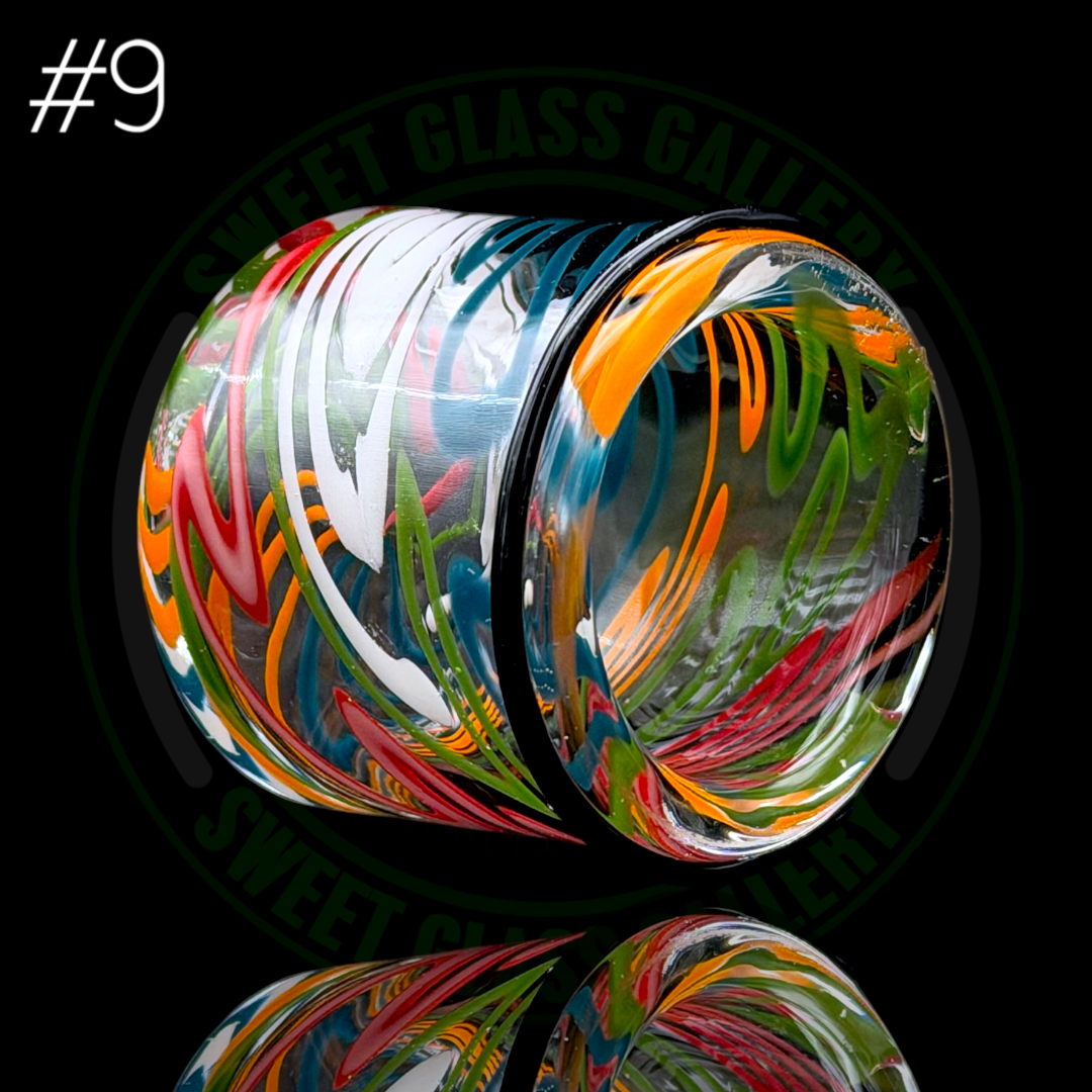 Ben’s Glass Art - Baller Jar #9