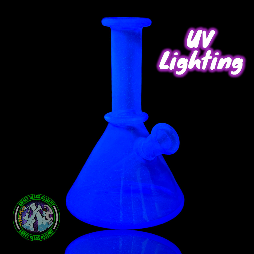 Selko Glass - Shreddy Flask Mini Beaker Rig #1 (Atomic Stardust UV)