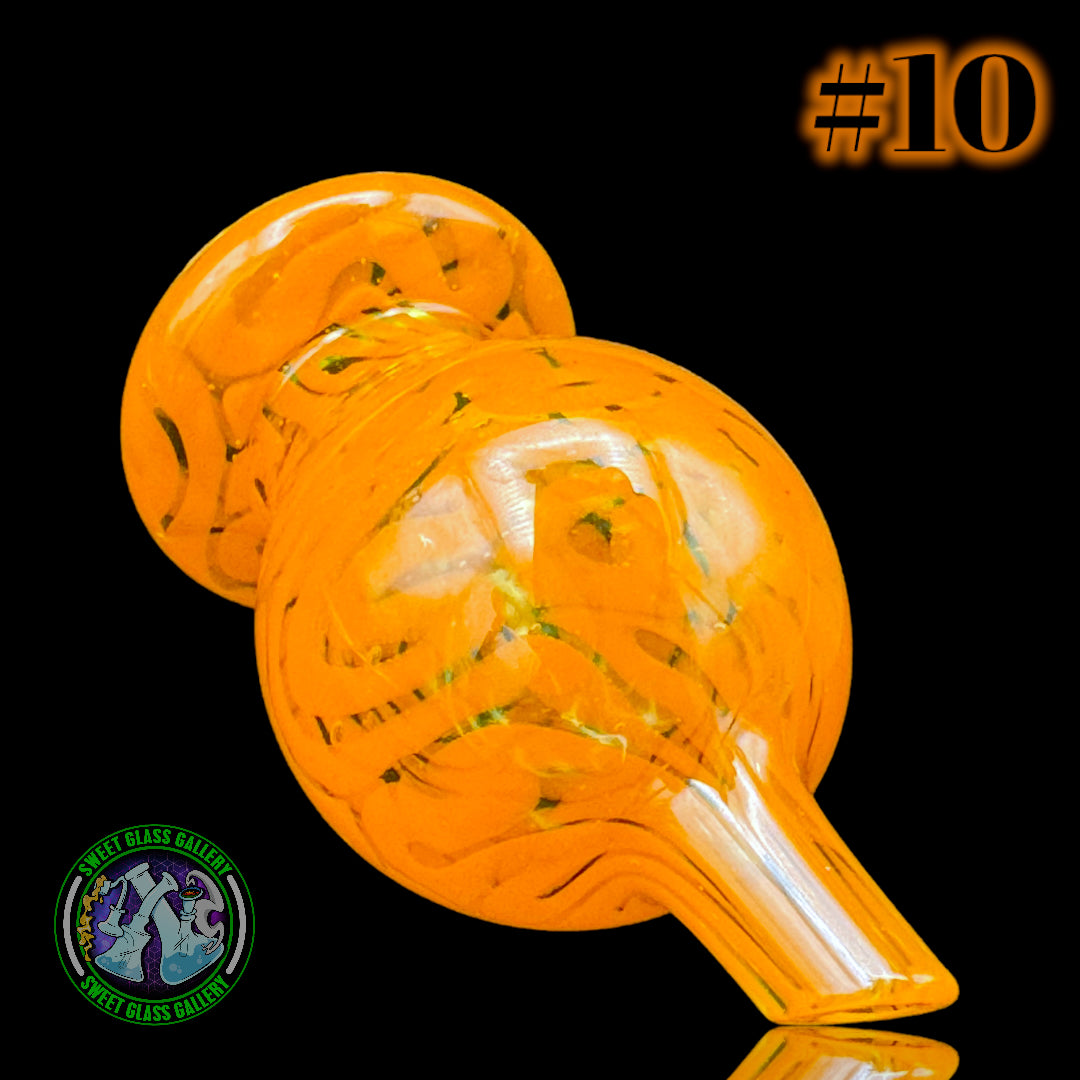 Algae - Orange Brain Tech Bubble Carb Cap #10