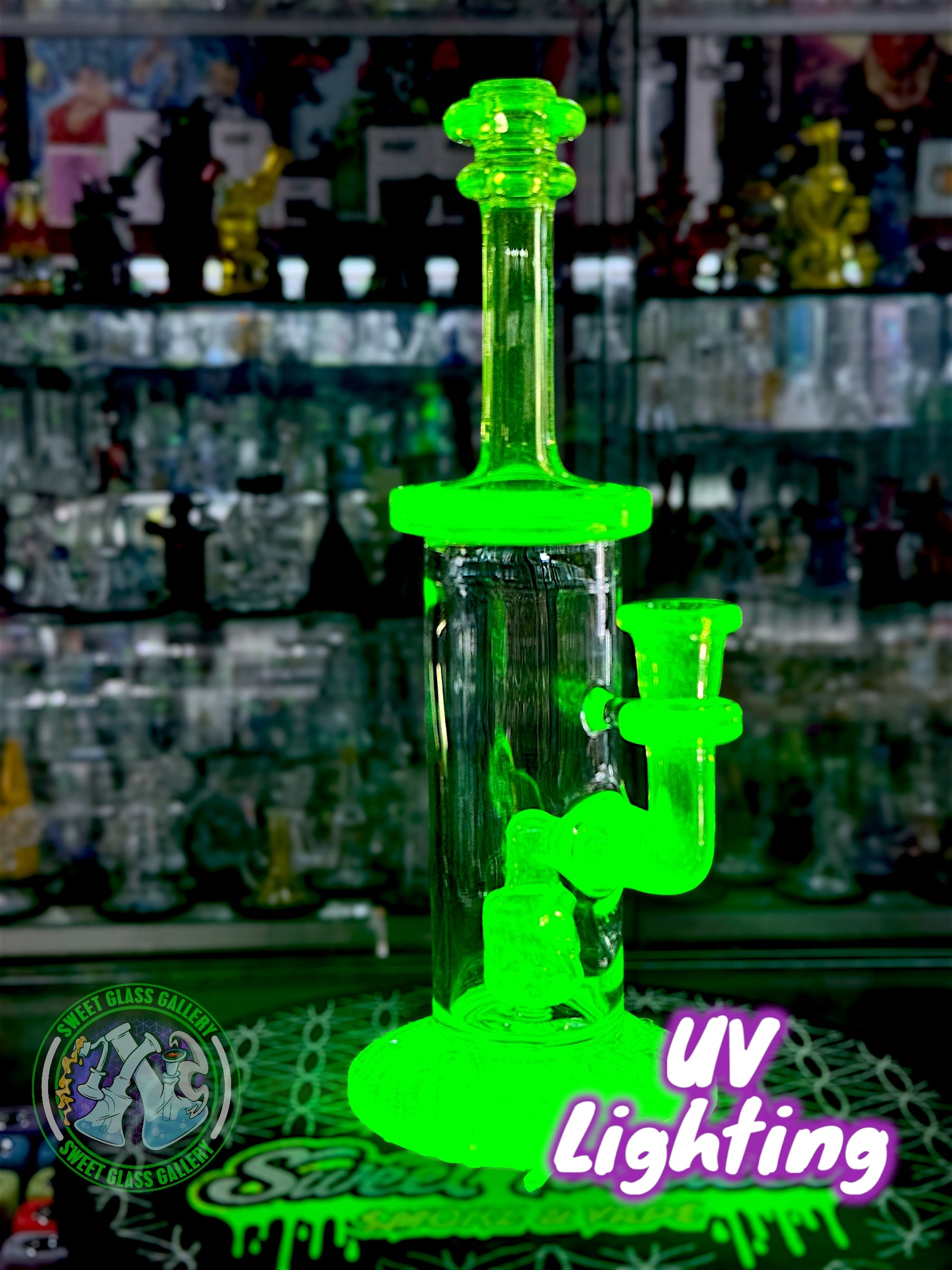 Empty1 Glass - Straight Can Rig #1