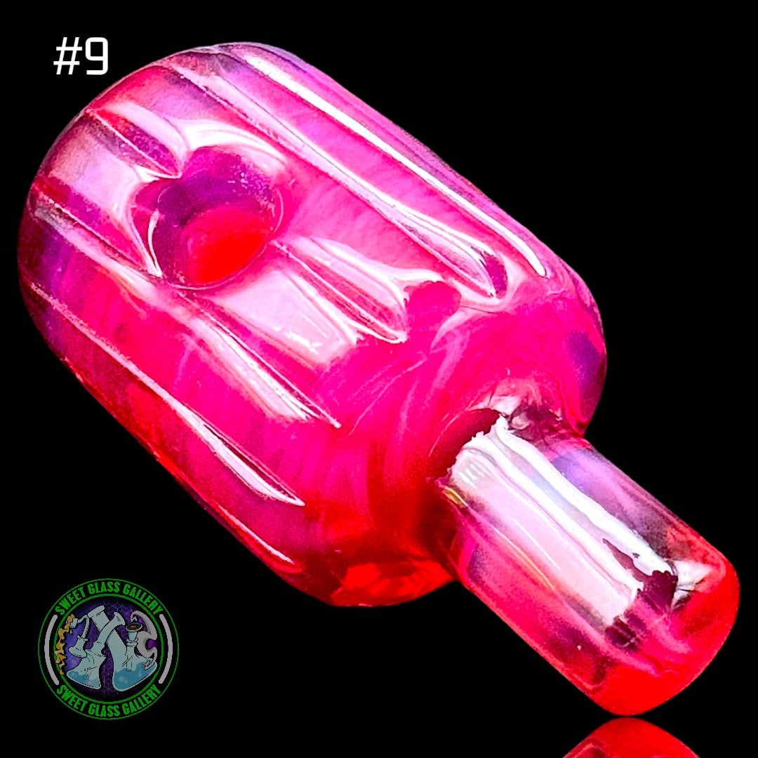 Rone Glass - Pendant #9 - Spray Tip (Telemagenta)