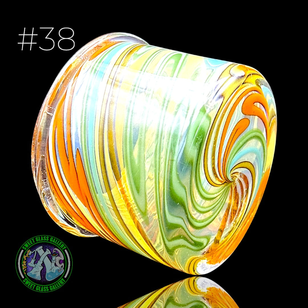 Ben’s Glass Art - Baller Jar #38 - Inside Out Tech