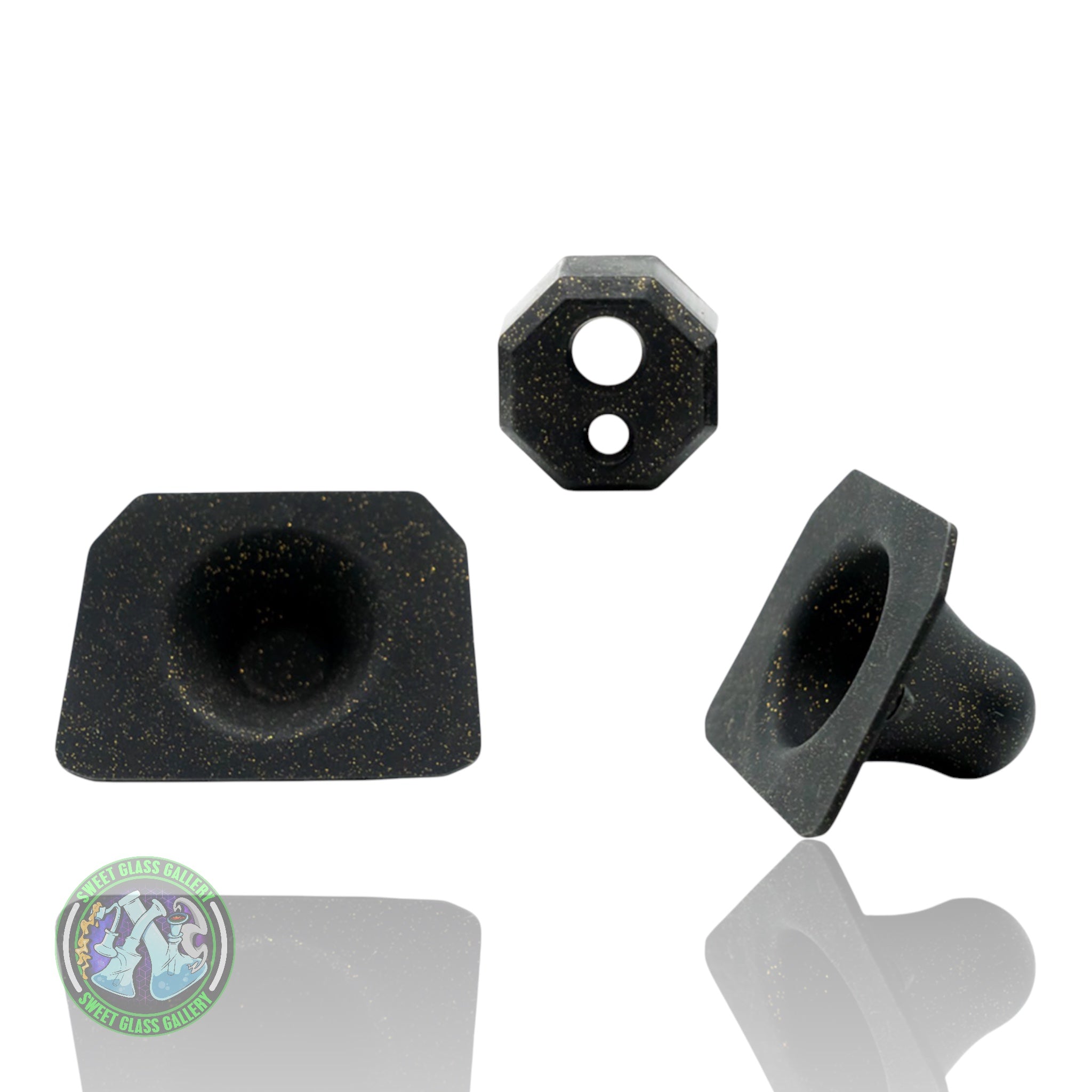 Dab Rite - Pro Silicone Set - Black Metallic