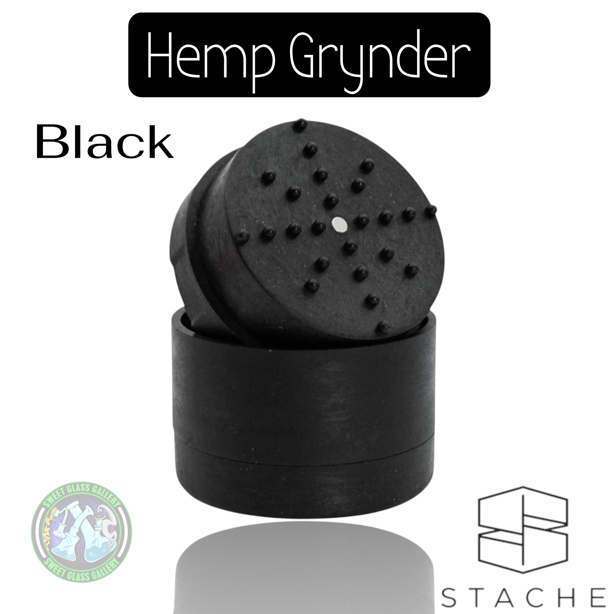 Stache Products - Hemp Grynder - Black