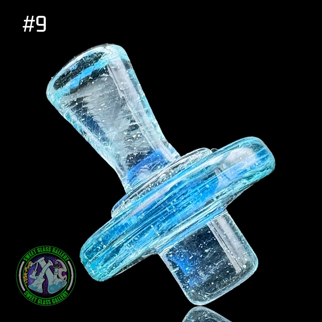 Camp Fire Quartz - Control Tower Cap #9 - Aqua