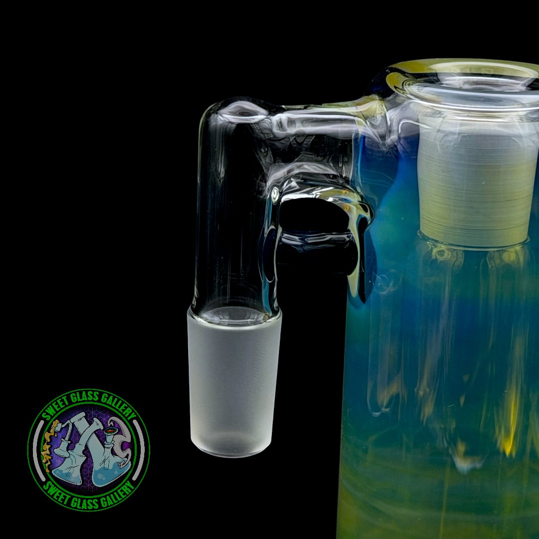 Fluid Glass - Ash Catcher #18 - 18mm Peacock
