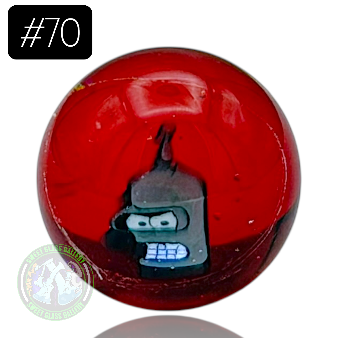 Keys Glass - Marble #70 (Bender - Futurama)
