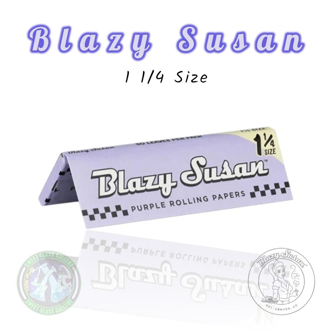 Blazy Susan - Purple 1 1/4 Size Papers