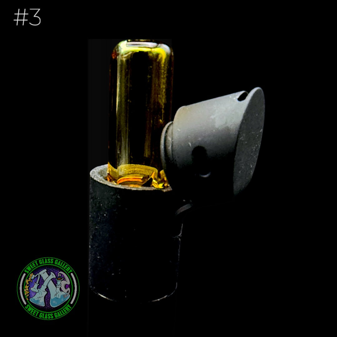 Kovacs Glass - Puffco Pivot Mouthpiece #3 (Amber)