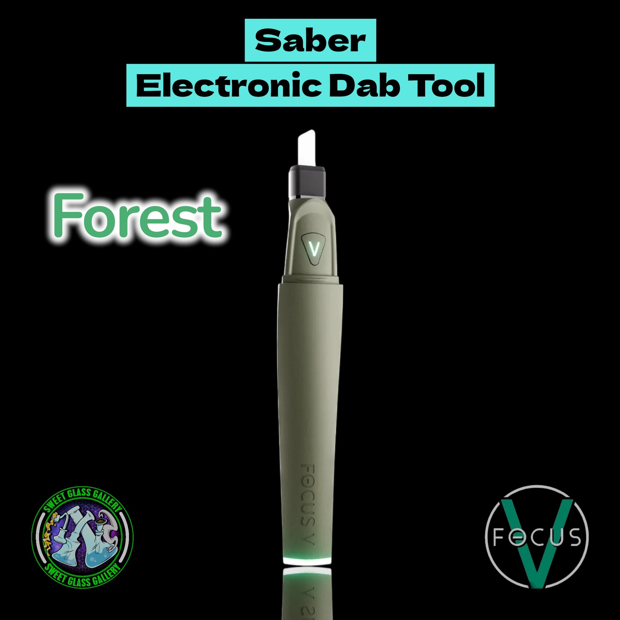 Focus V - Saber Electric Dab Tool - Forest