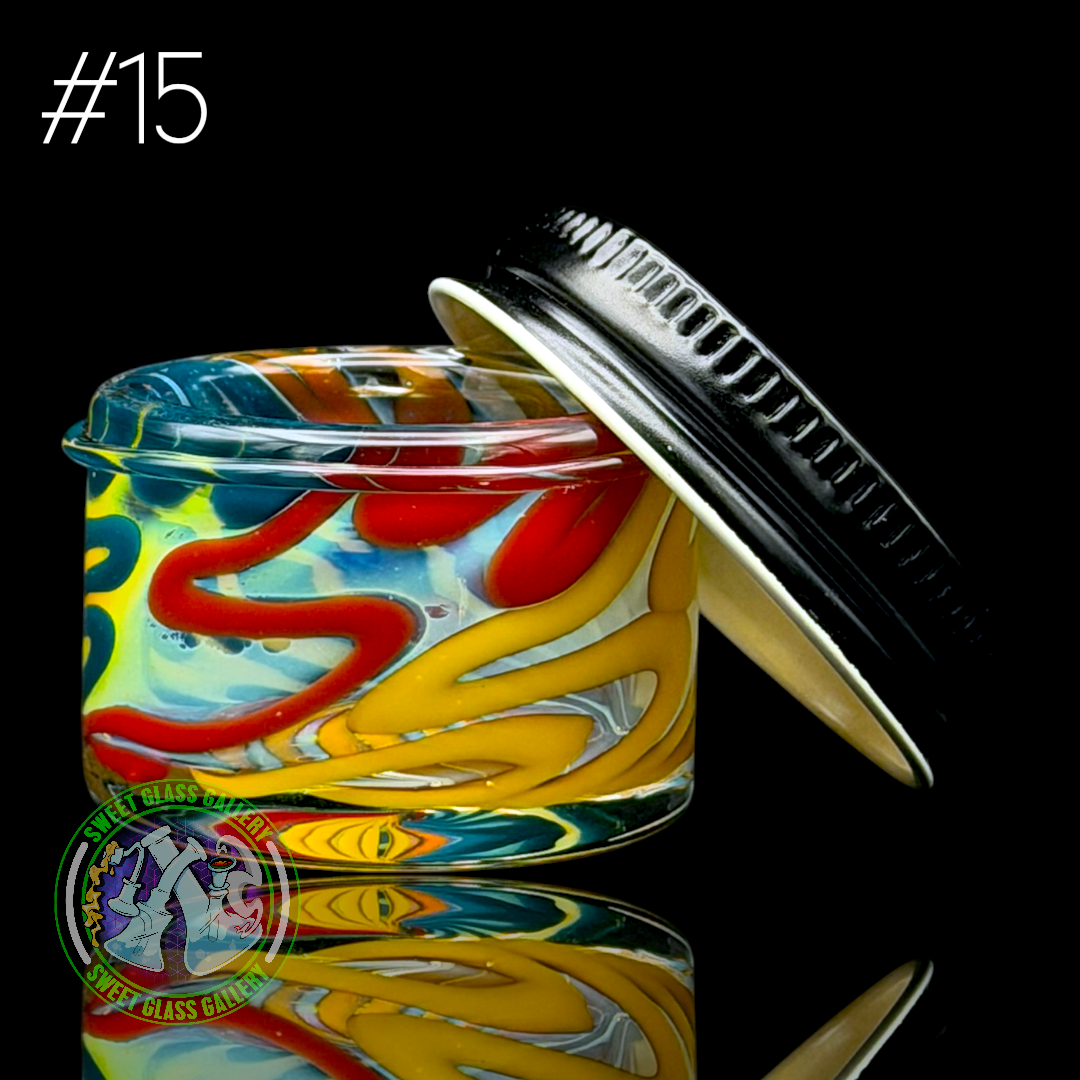 Ben’s Glass Art - Baller Jar #15