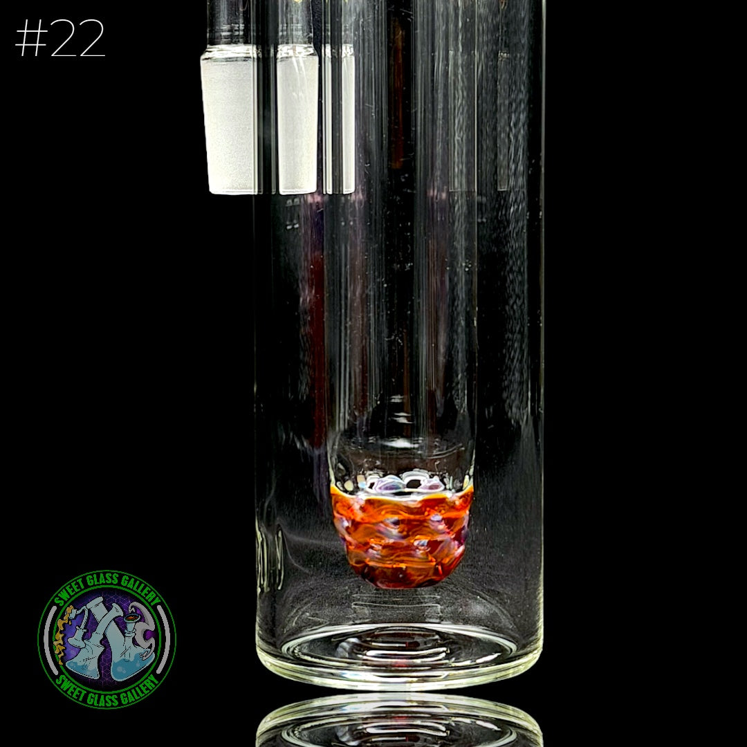 Fluid Glass - Ash Catcher 18mm  #22 (Amber Purple)