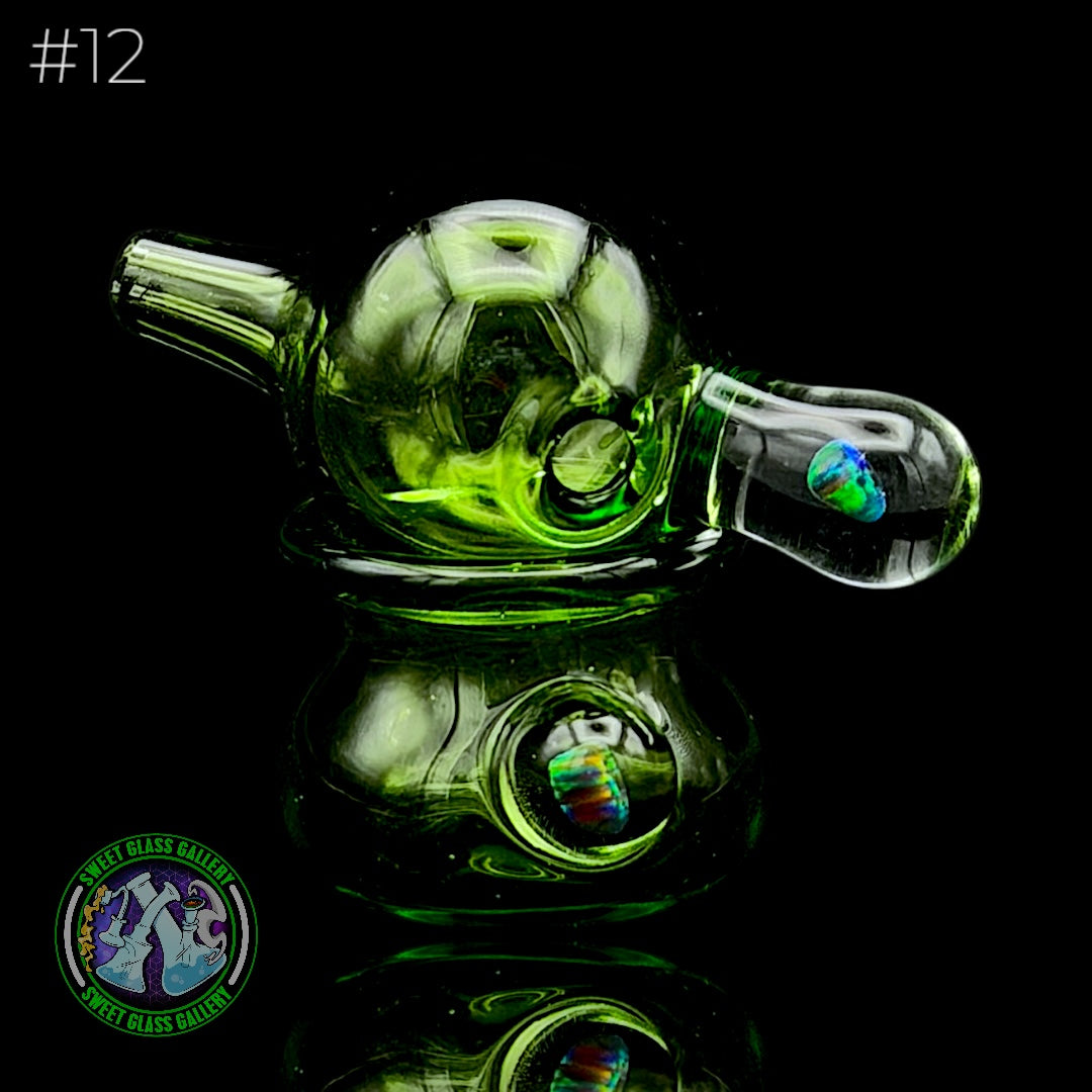 CPB Glass - Carb Cap w/ Honey Pot Holder #12