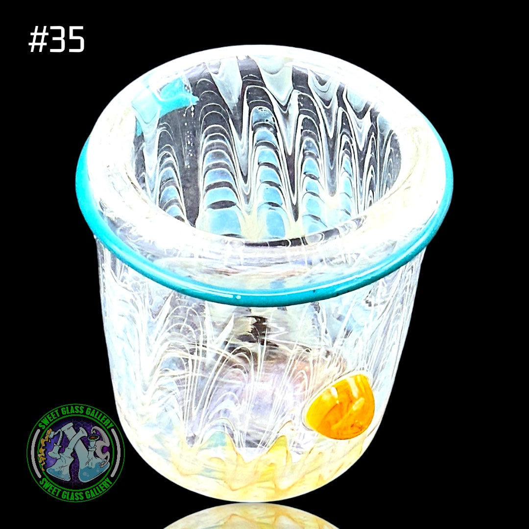 Ben’s Glass Art - Baller Jar #35 - Fume