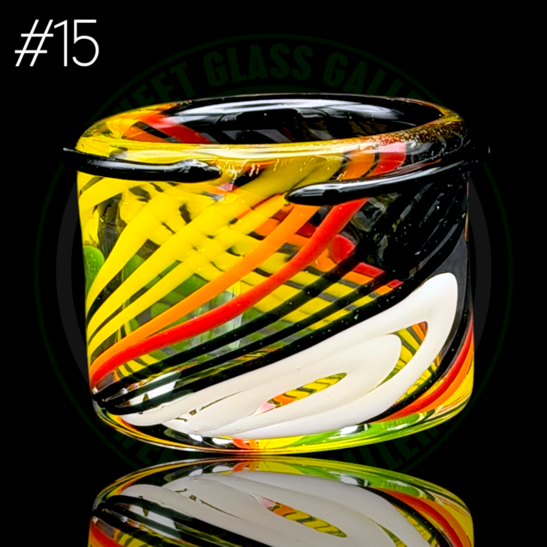 Ben’s Glass Art - Baller Jar #15