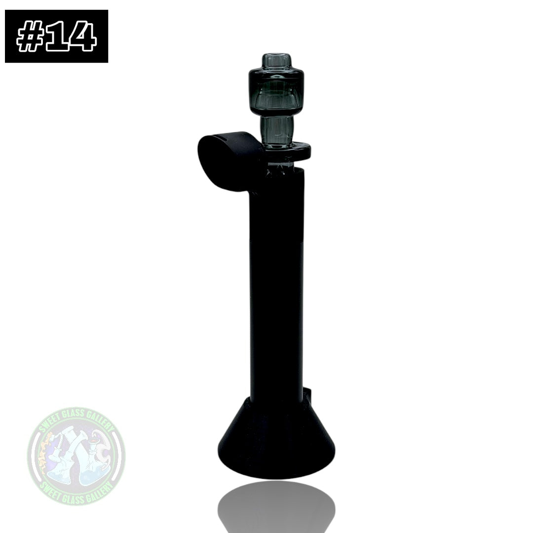 Rone Glass -Puffco Pivot Top #14 - Transparent Black