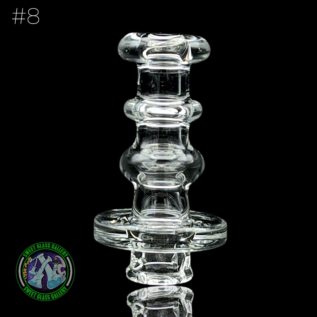 Rone Glass -Puffco Pivot Top #8 - Clear
