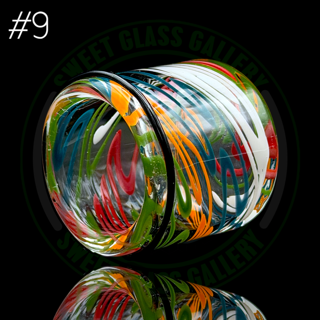 Ben’s Glass Art - Baller Jar #9