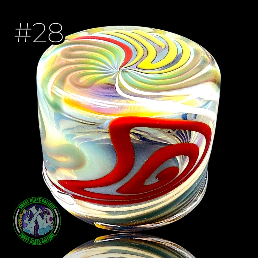 Ben’s Glass Art - Baller Jar #28 - Inside Out Tech