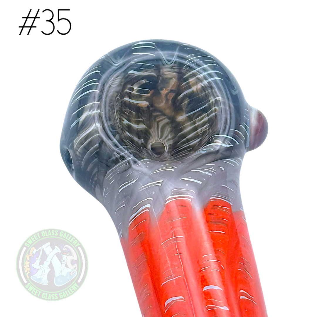 Daniel's Glass Art - Dry Pipe #35