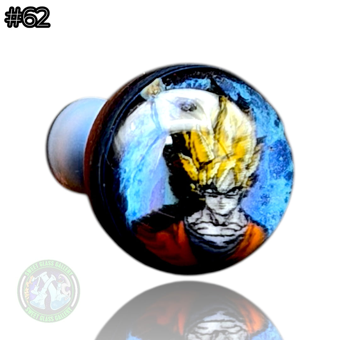 Steve H Glass - Control Tower Cap #62 - Goku
