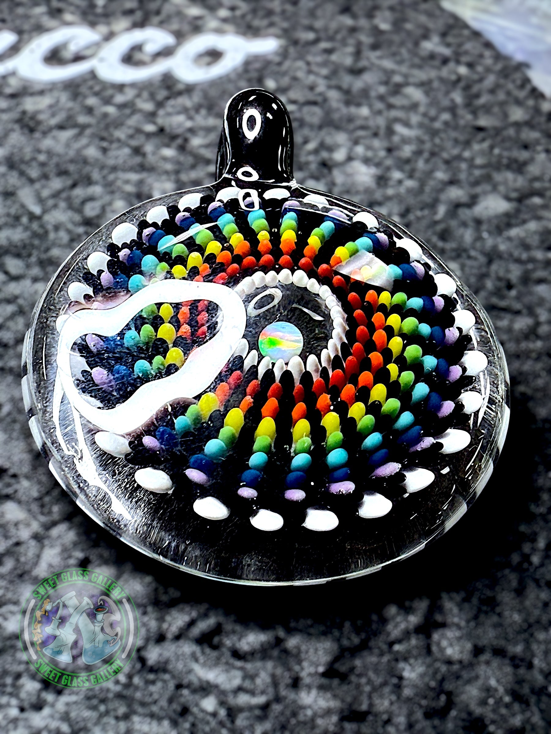 Steve Hulsebos Glass - Pendant #3 - Implosion