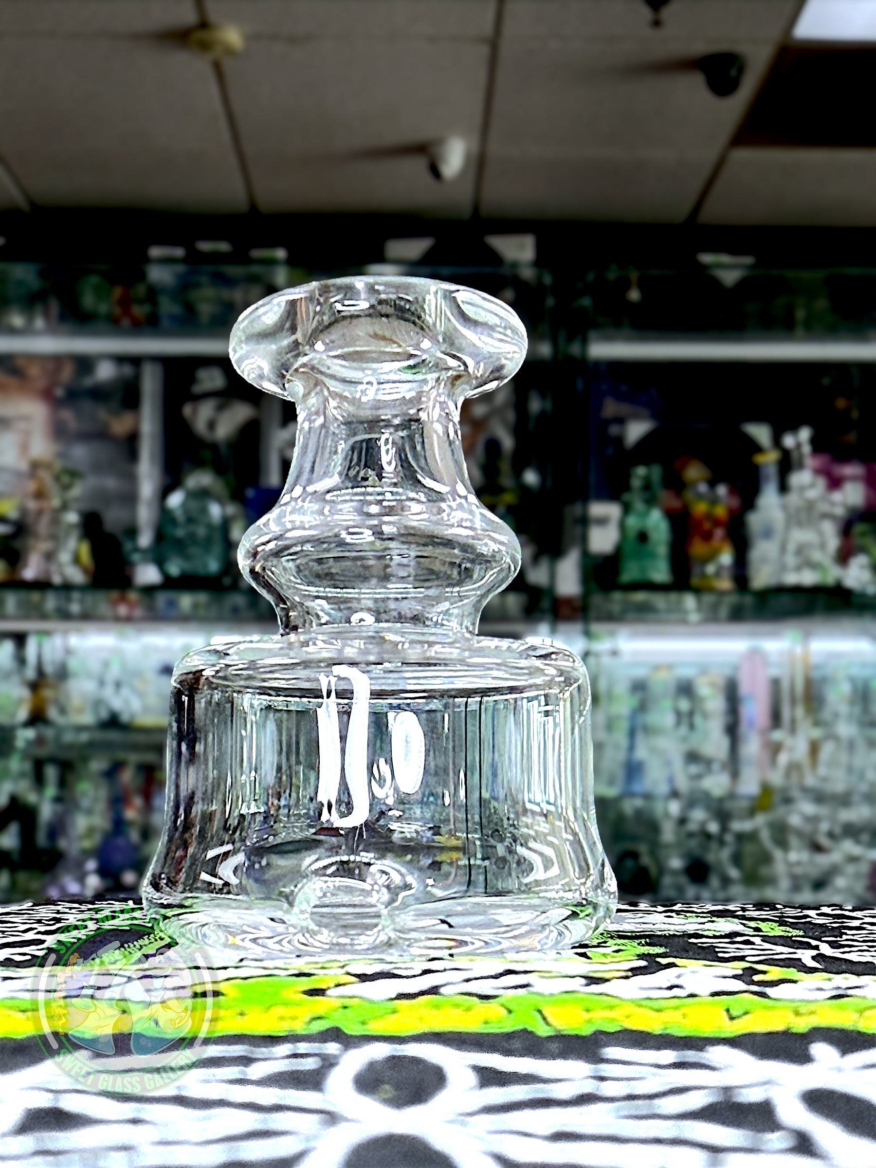 Evol Glass - Attachment #16 - Puffco Peak (Clear)