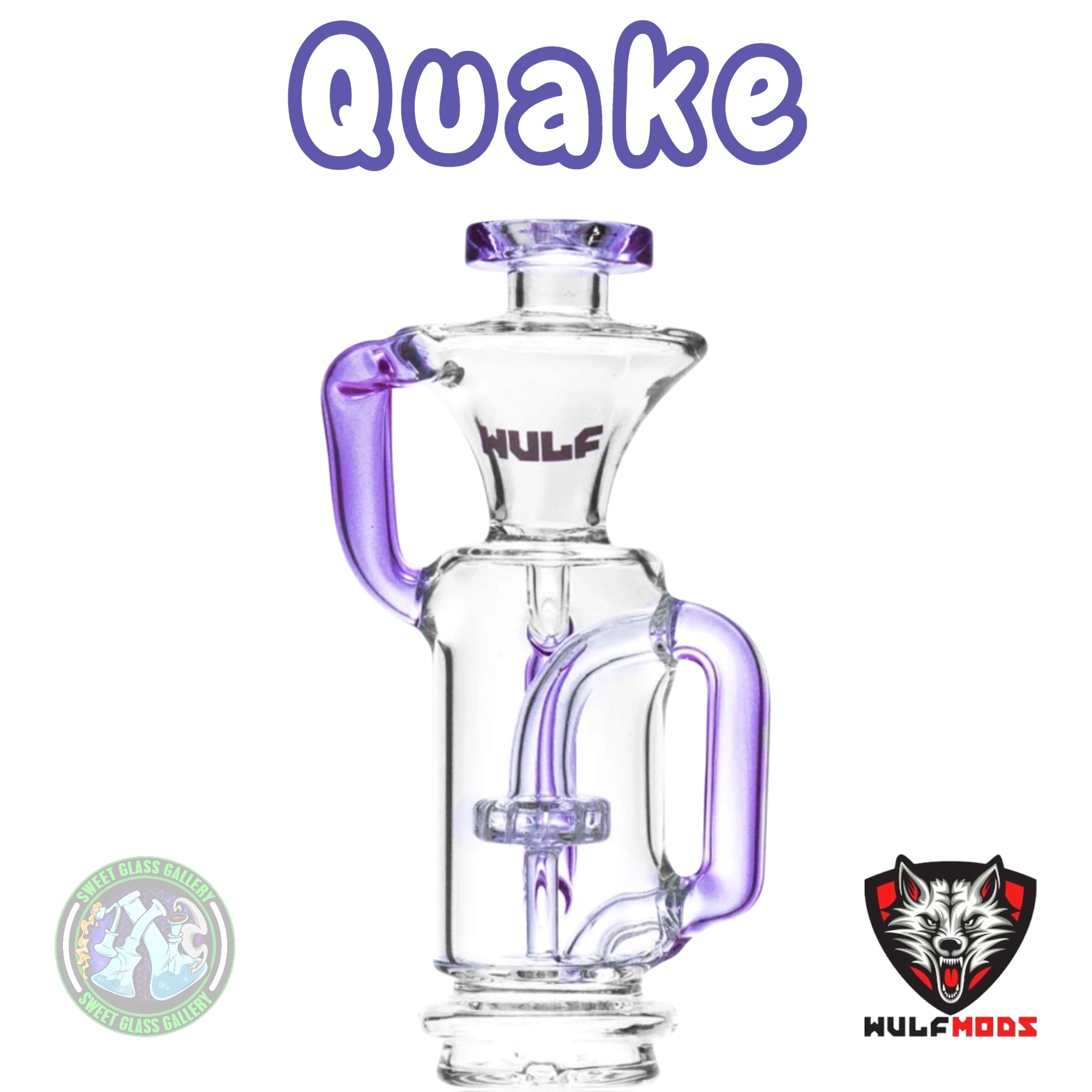 Wulf Mods - Puffco Attachment - Quake - Purple