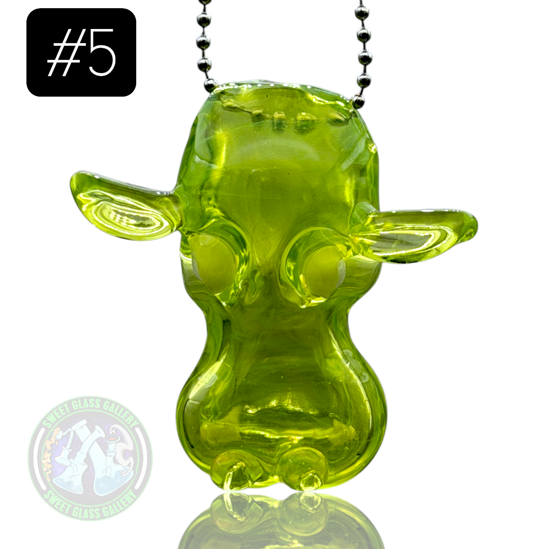 Tony Kazy Glass - Pendant #5 - Hippo Head