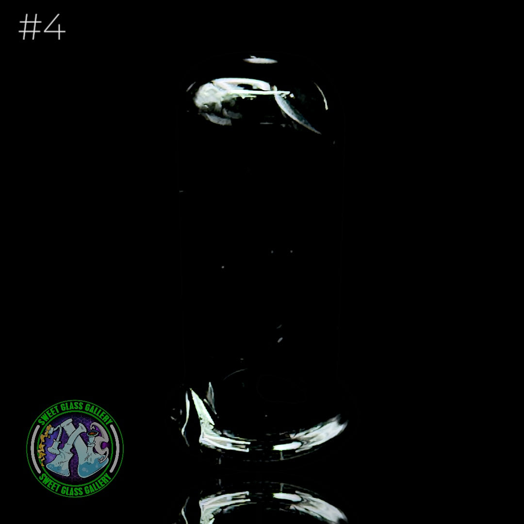 Kovacs Glass - Puffco Pivot Mouthpiece #4 (Transparent Black)