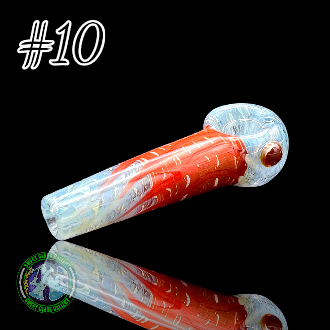 Daniel's Glass Art - German Glass Thick Hand Pipe (Small)  #10