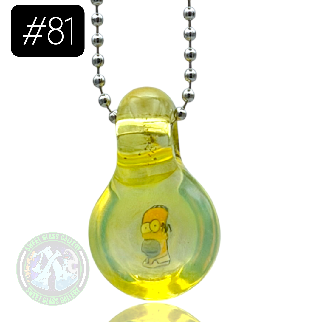 Keys Glass - Pendant #81 (Homer - The Simpsons)
