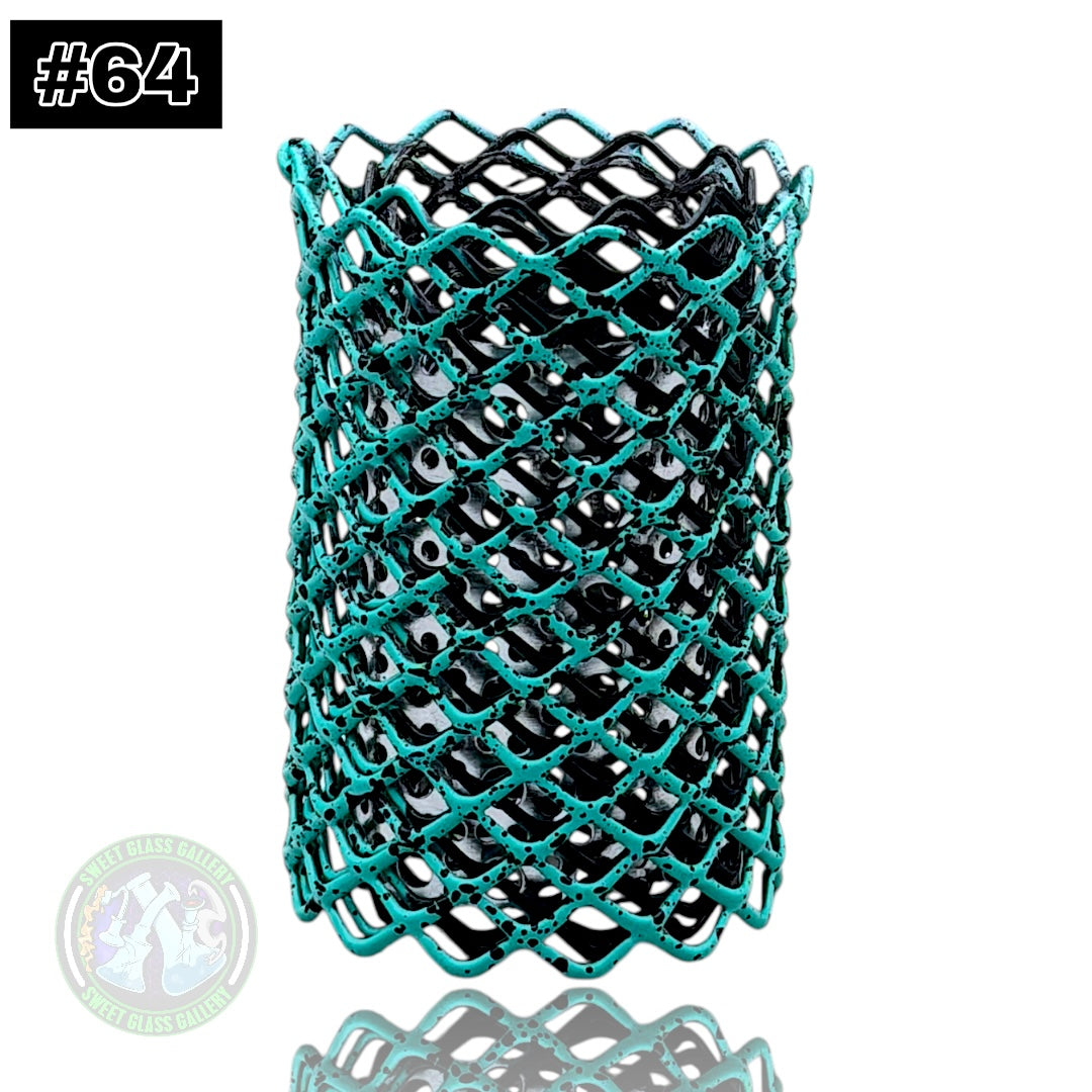 Mamba Guardzz - Heat Cage #64 - Blazer GT8000 Guard (Teal w/ Black Splatter)