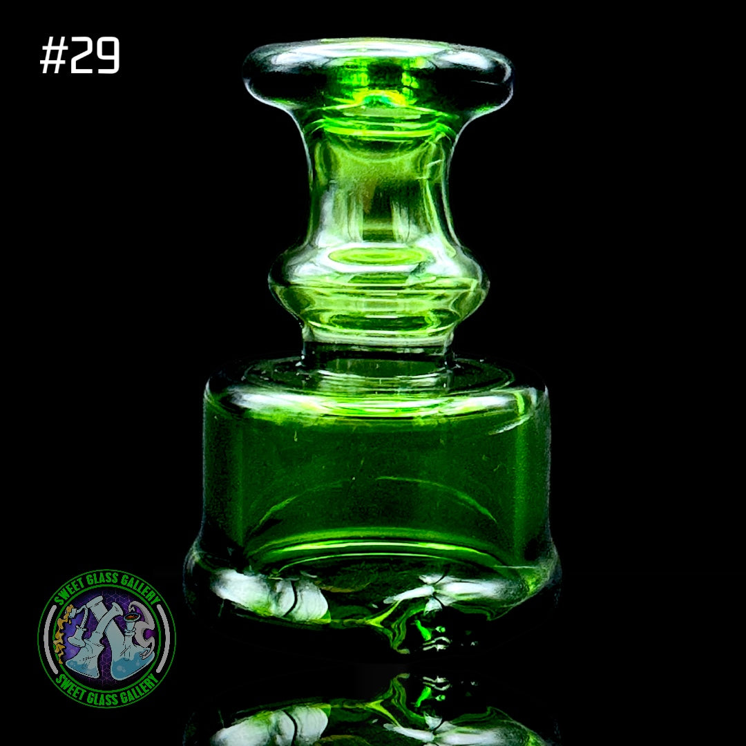 Evol Glass - Attachment #29 - Puffco Peak (Transparent Green)